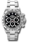 Rolex White Gold Cosmograph Daytona 40 Watch - Black Diamond Dial - 116509 bkd