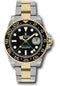 Rolex Steel Date GMT-Master II 40 Watch - Black Bezel - Black Dial - Oyster Bracelet - 116713LN