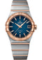 Omega Constellation Omega Co-Axial - 38 mm Steel And Red Gold Case - Blue Dial - 123.20.38.21.03.001