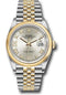 Rolex Steel and Yellow Gold Rolesor Datejust 36 Watch - Domed Bezel - Silver Roman Dial - Jubilee Bracelet - 126203 sdr69j