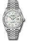 Rolex Steel Datejust 36 Watch - Fluted Bezel - Mother-of-Pearl Diamond Dial - Jubilee Bracelet - 2019 Release - 126234 mdj