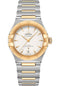 Omega Constellation Manhattan Co-Axial Master Chronometer Watch - 29 mm Steel And Yellow Gold Case - Crystal White Slivery Dial - 131.20.29.20.02.002