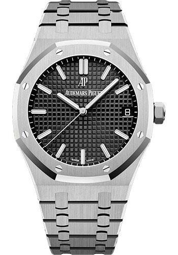 Audemars Piguet Royal Oak Selfwinding Watch - 41mm - Stainless Steel - Black Dial - Calibre 4302 - 15500ST.OO.1220ST.03