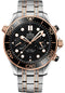 Omega Seamaster Diver 300M Omega Co-Axial Master Chronometer Chronograph - 44 mm Sedna Gold Case - Black Dial - Steel And Sedna Gold Bracelet - 210.20.44.51.01.001