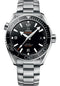 Omega Planet Ocean 600 M Omega Co-axial Master Chronometer Watch - 43.5 mm Steel Case - Unidirectional Black Ceramic Bezel - Black Ceramic Dial - 215.30.44.21.01.001