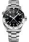 Omega Seamaster Planet Ocean 600 M Co-Axial Master Chronometer GMT Watch - 43.5 mm Steel Case - Bi-Directional Bezel - Black Ceramic Dial - 215.30.44.22.01.001