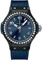 Hublot Big Bang Ceramic Blue Diamonds Watch-361.CM.7170.LR.1204