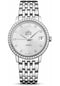 Omega De Ville Prestige Co-Axial Watch - 32.7 mm Steel Case - Diamond Bezel - Silver Diamond Dial - 424.15.33.20.52.001