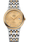 Omega De Ville Prestige Co-Axial Watch - 39.5 mm Steel And Yellow Gold Case - Champagne Dial - 424.20.40.20.58.001