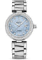 Omega De Ville Ladymatic Omega Co-Axial Watch - 34 mm Steel Case - Blue Diamond Dial - 425.35.34.20.57.003