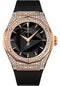 Hublot Classic Fusion Orlinski King Gold Pave Watch - 40 mm - Black Dial-550.OS.1800.RX.1604.ORL19