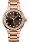 Hublot Classic Fusion King Gold Brown Diamonds Bracelet Watch - 38 mm - Brown Dial-568.OX.898M.OX.1204
