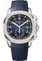Patek Philippe Aquanaut Selfwinding Chronograph - 42.2 mm White Gold Case - Blue Dial - Midnight Blue Composite Strap - 5968G-001