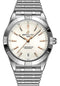 Breitling Chronomat Automatic 36 Watch - Stainless Steel - White Diamond Dial - Metal Bracelet - A10380101A2A1