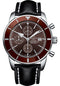 Breitling Superocean Heritage II Chronograph 46 Watch - Steel Case - Copperhead Bronze Dial - Black Leather Strap - A1331233/Q616/442X/A20D.1