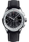 Breitling Premier Chronograph Watch - 42mm Steel Case - Black Dial - Anthracite Nubuck Strap - A13315351B1X1