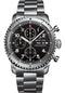 Breitling Aviator 8 Chronograph 43 Watch - Stainless Steel - Black Dial - Metal Bracelet - A13316101B1A1
