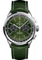 Breitling Premier B01 Chronograph Bentley Watch - 42mm Steel Case - Green Dial - Green Leather Strap - AB0118A11L1X1