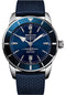 Breitling Superocean Heritage II B20 Automatic 46 Watch - Steel Case - Gun Blue Dial - Blue Rubber Aero Classic Strap - AB2020161C1S1
