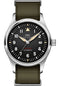 IWC Pilot's Watch Automatic Spitfire - 39.0 mm Stainless Steel Case - Black Dial - Green Textile Strap - IW326801