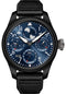IWC Big Pilot's Watch Perpetual Calendar Edition Rodeo Drive - 46.5 mm Ceramic Case - Blue Dial - Black Calfskin Strap - IW503001