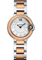 Cartier Ballon Bleu de Cartier Watch - 28 mm Steel Case - Pink Gold And Steel Bracelet - W3BB0005