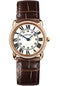 Cartier Ronde Louis Cartier Watch - Small Pink Gold Diamond Case - Alligator Strap - WR000351