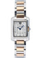 Cartier Tank Anglaise Small Model Watch - 30 x 22.7 mm Pink Gold And Steel Case - Silver Diamond Dial - WT100024