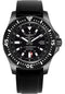 Breitling Superocean 44 Special Watch - Black Steel Case - Dial - Black Diver Pro II Strap - M1739313/BE92/131S/M20SS.1