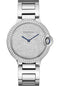 Cartier Ballon Bleu de Cartier Watch - Medium White Gold Diamond Case - Diamond Paved Dial - WE902045